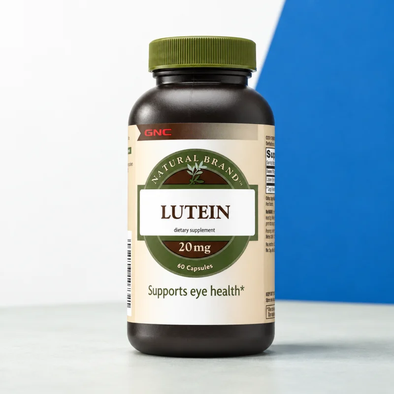 GNC Natural Brand Lutein 20 mg, 60 cápsulas
