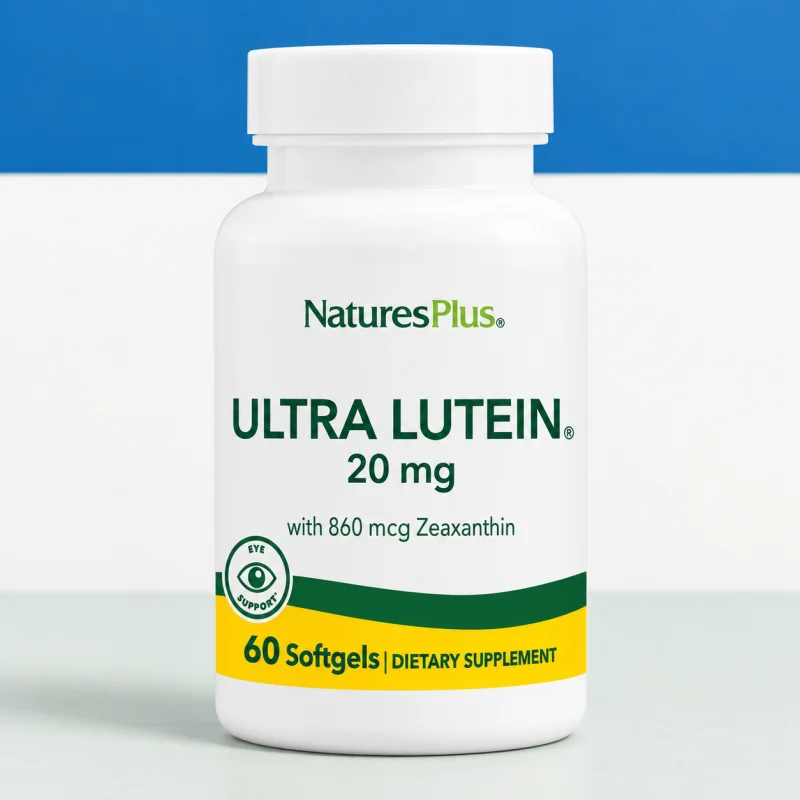 NaturesPlus Ultra Luteína 20 mg, 60 cápsulas blandas