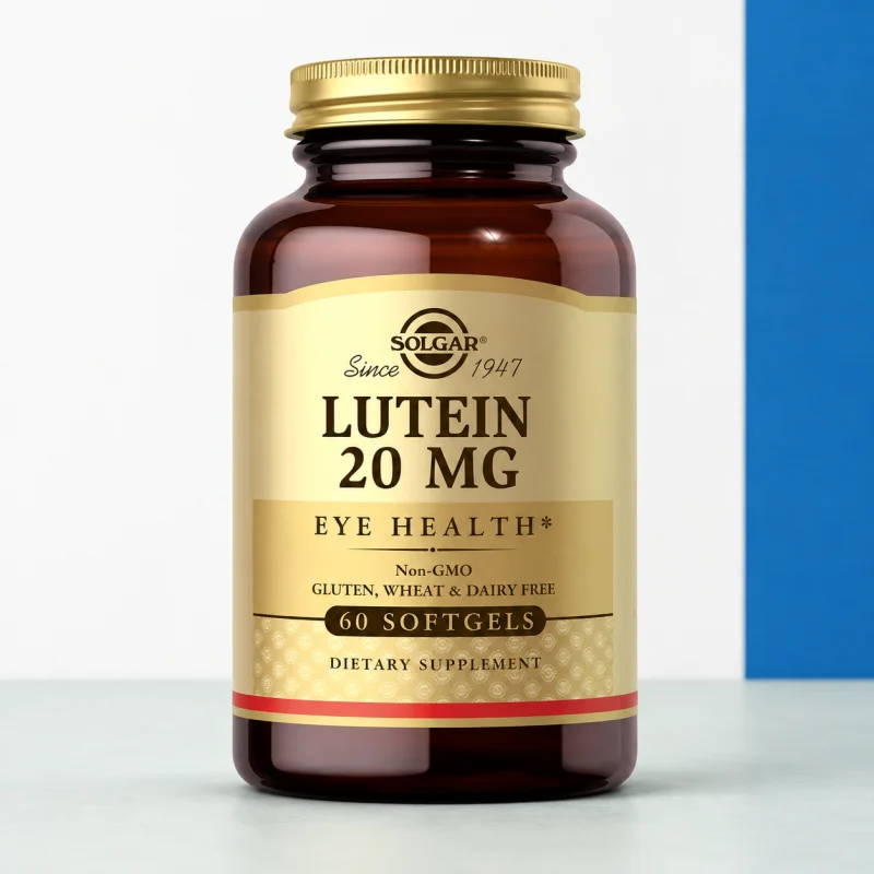 Solgar Luteína 20 mg, 60 cápsulas blandas